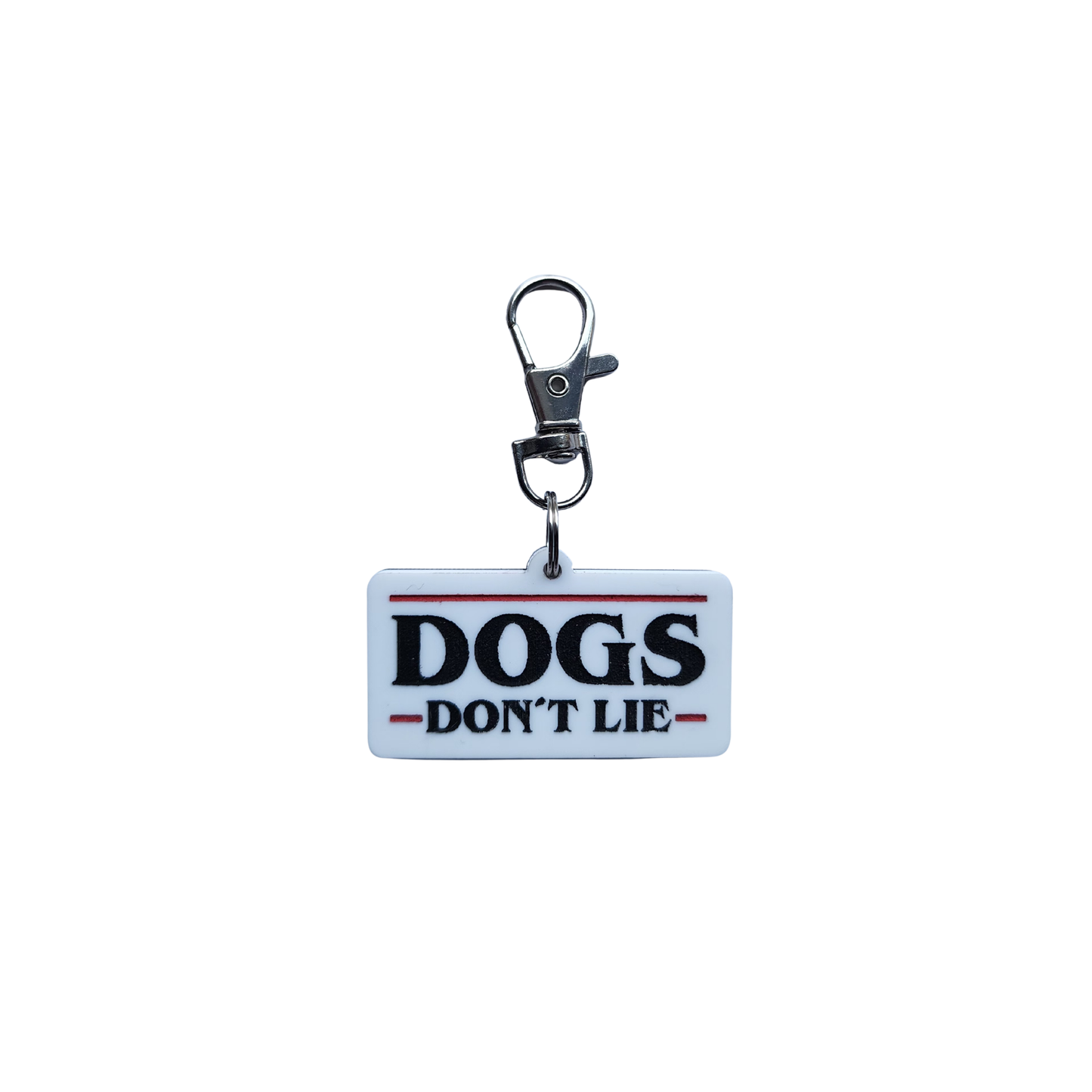 Placa ID Dogs Don´t Lie