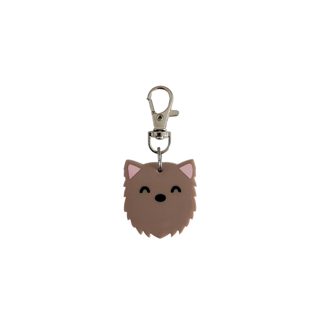 Placa ID Pomeranio Yorkie