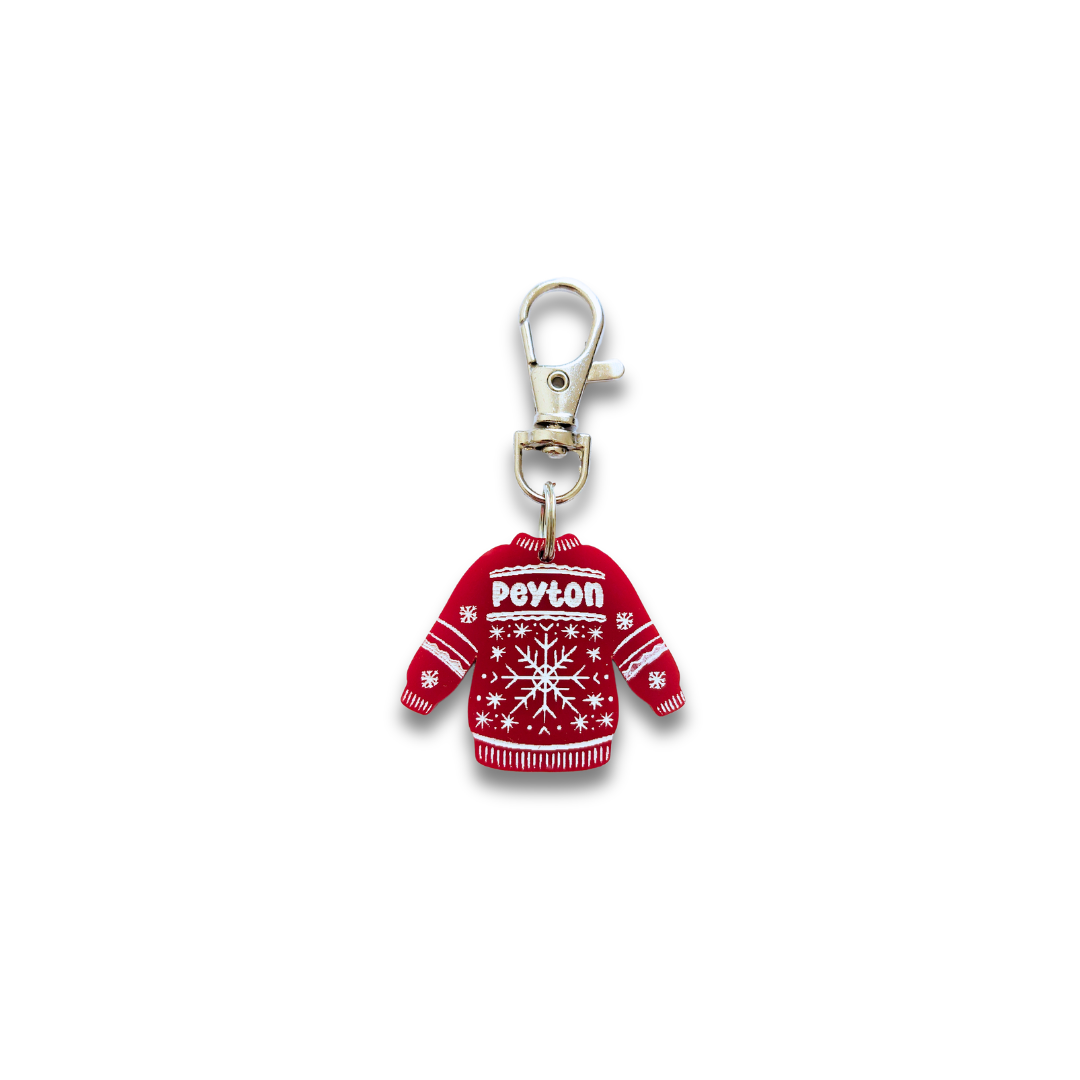 Placa ID Ugly Christmas Sweater
