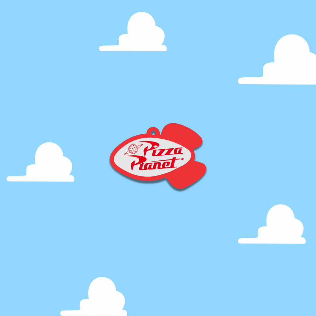 Placa ID Pizza Planet