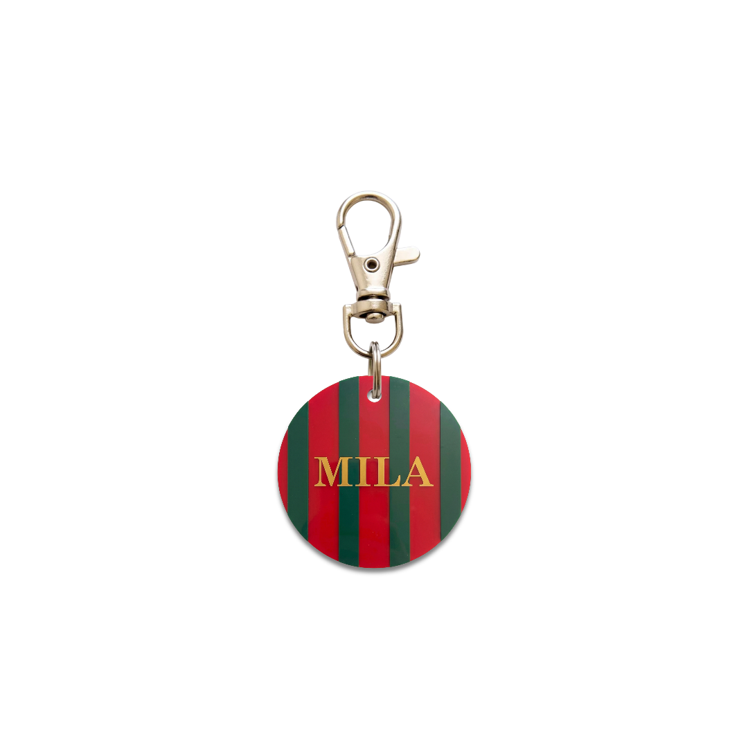 Placa ID Paw Coin Xmas