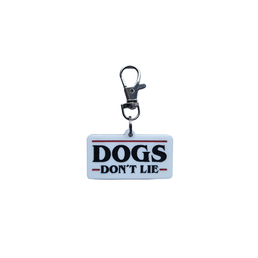 Placa ID  Dogs Don´t Lie