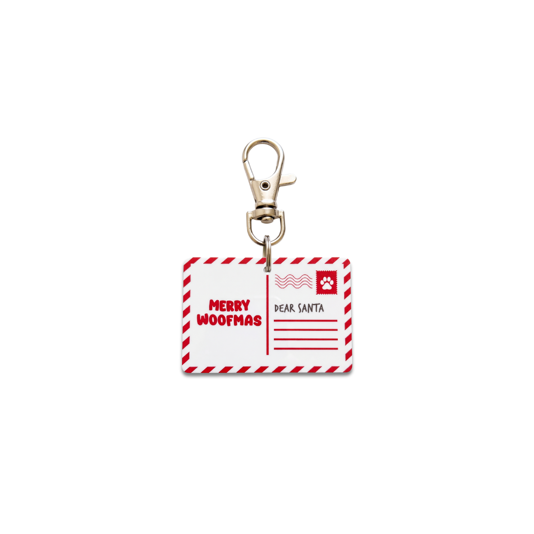 Placa ID Carta a Santa