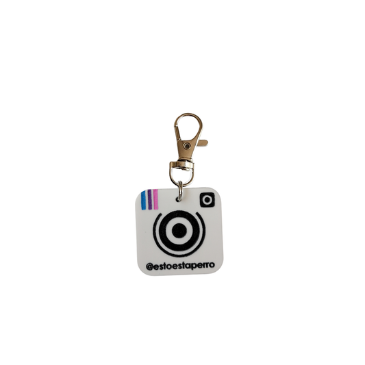 Placa ID Instafamous Vintage