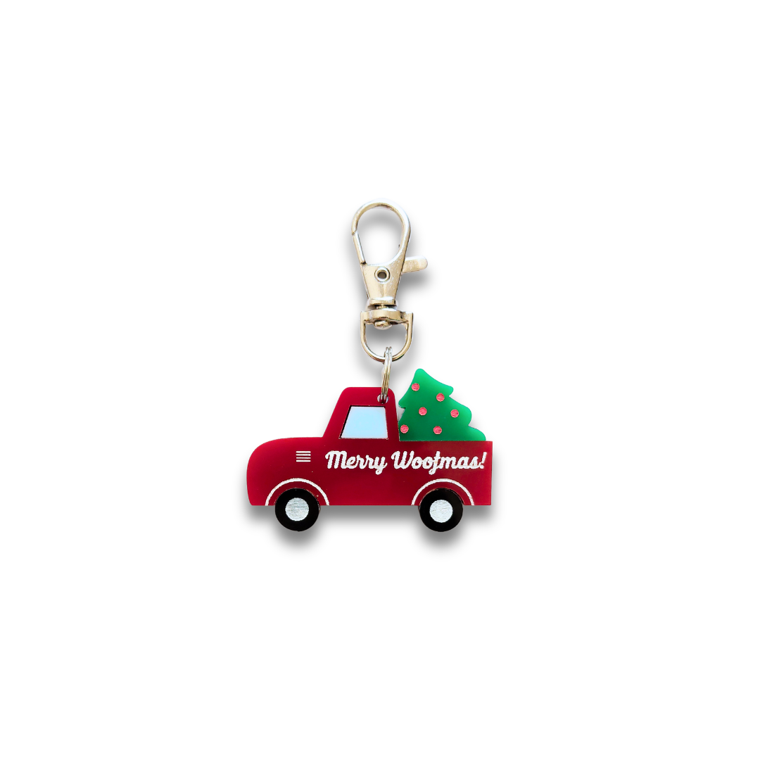 Placa ID Xmas Truck