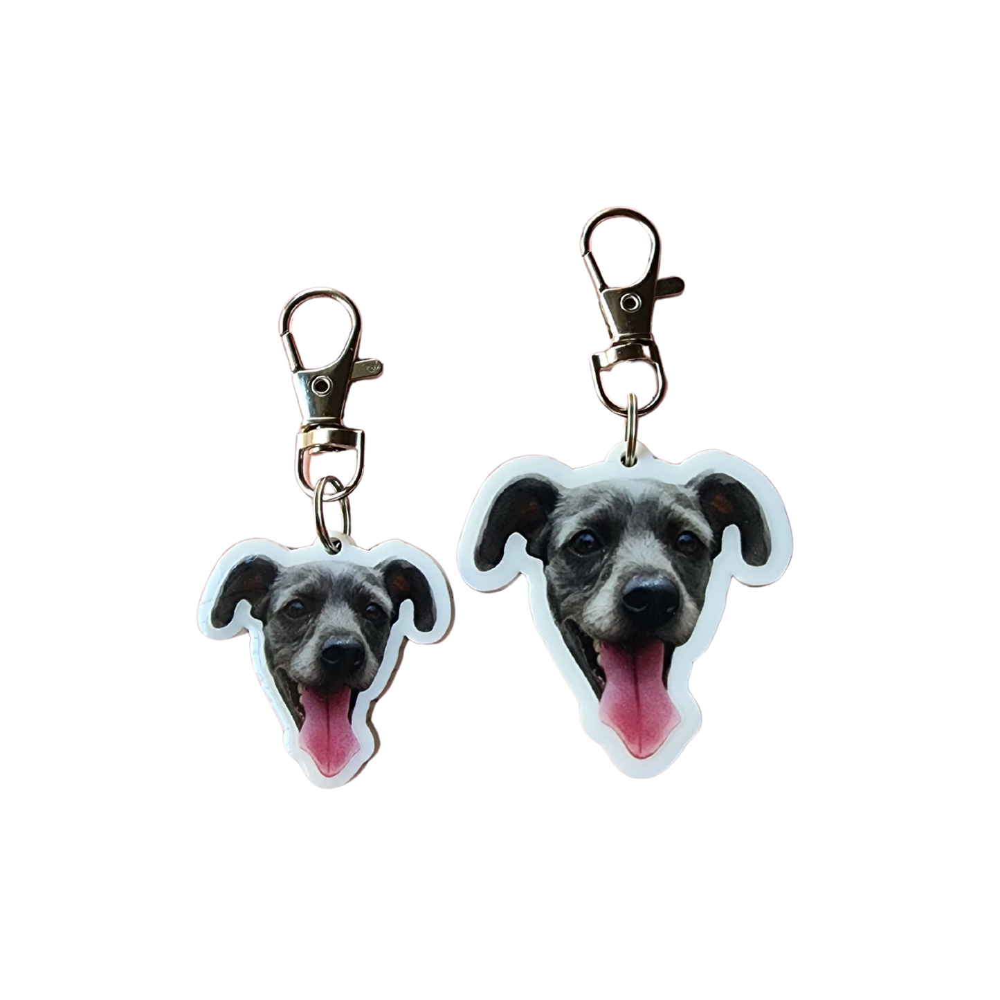 Placa ID Carita + Llavero Carita