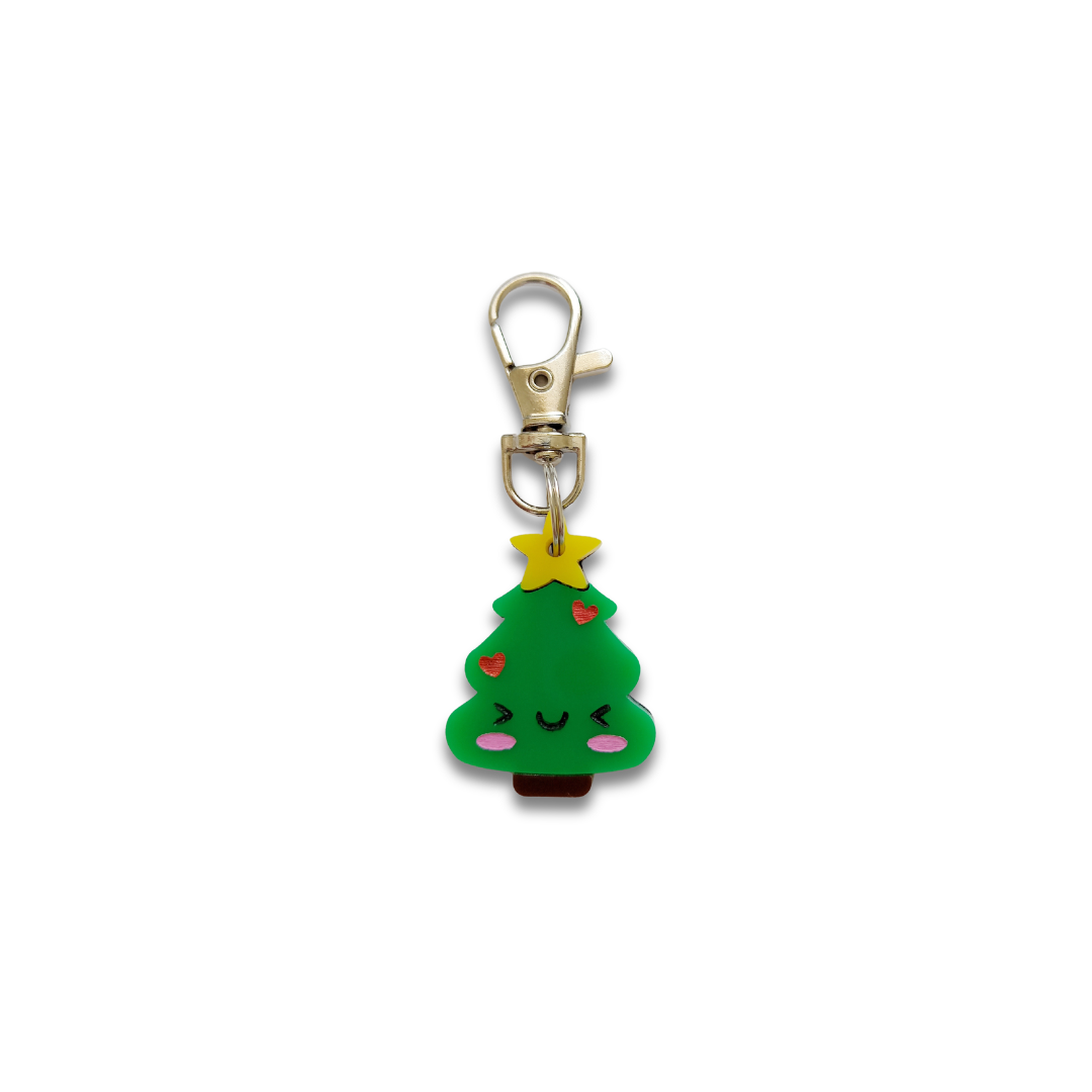 Placa ID Little Christmas Tree