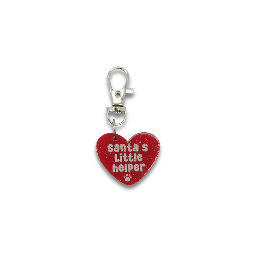 Placa ID Santa´s Little Helper