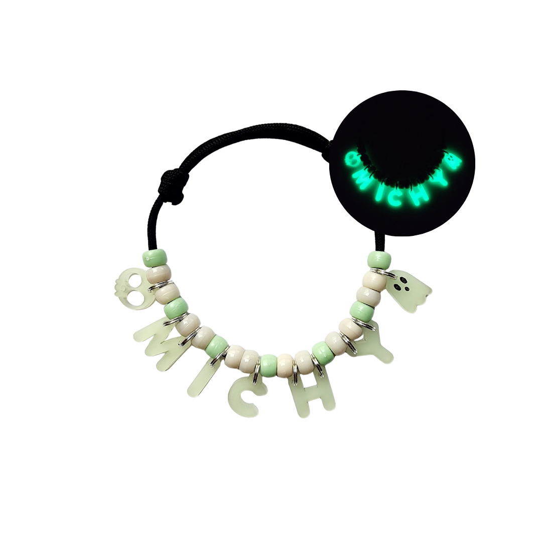 Collar Nombre Brilla en la obscuridad