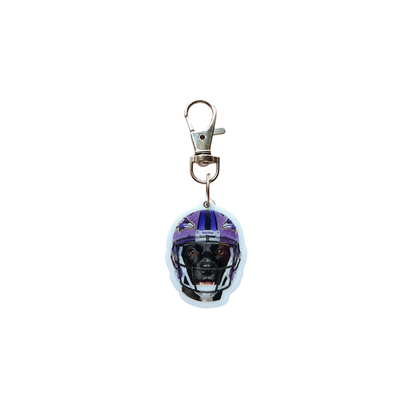 Placa ID Carita Casco NFL
