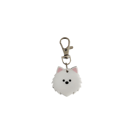 Placa ID Pomeranio Blanco