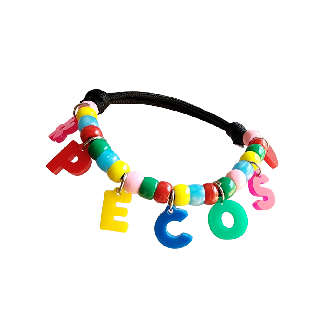 Collar Nombre (Colores intensos)
