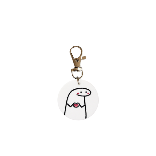 Placa ID Flork Corazón