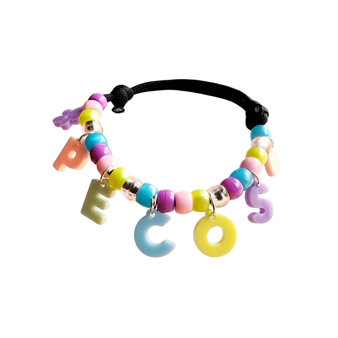 Collar Nombre (Colores pastel)
